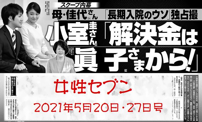 小室家の借金を眞子さんが肩代わりするのか これでいいのだ日記part2